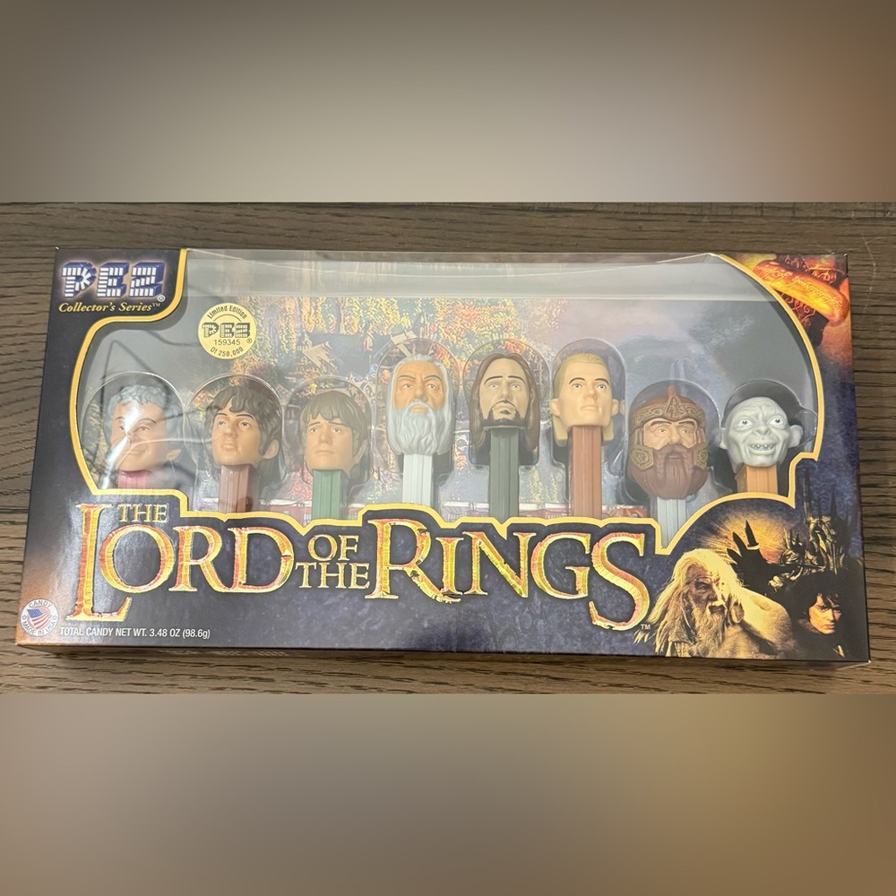 PEZ Collector's Series Lord of the Rings PEZ Dispensers
